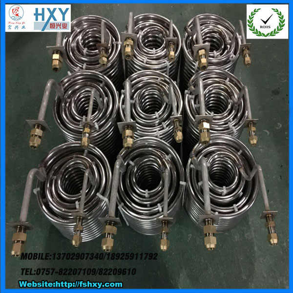 Electroplated SS 316tube heat exchanger