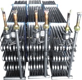 Titanium coil heat exchanger
