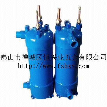 PVC shell pure titanium pool heat pump heat exchanger (A)