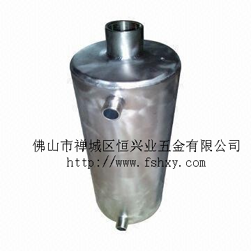 Water-to-water titanium heat exchanger