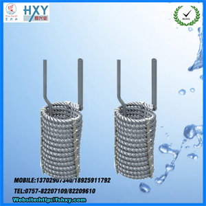 Supply high efficiency threaded pipe titanium core